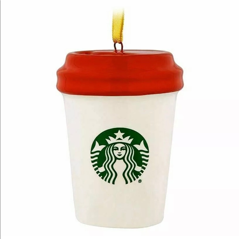 Disney Parks Hollywood Studios Starbucks Mini Tumbler Christmas Ornament - Picture 5 of 8